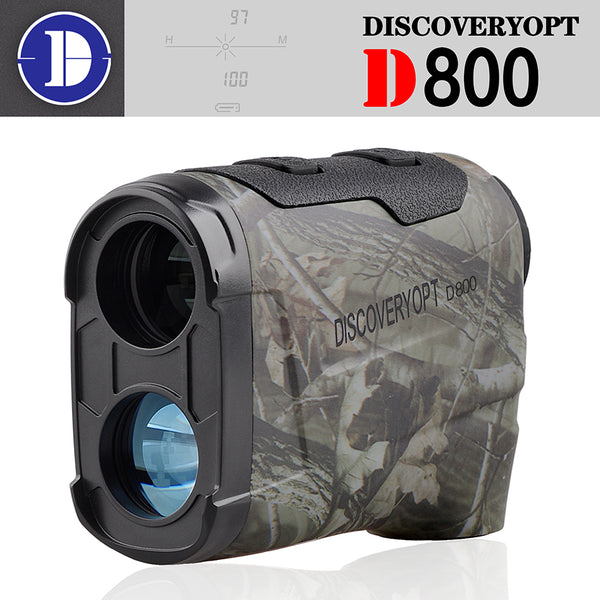 NEW DISCOVERY D800 Camouflage Range Finder Distance Magnification 6X with Laser.