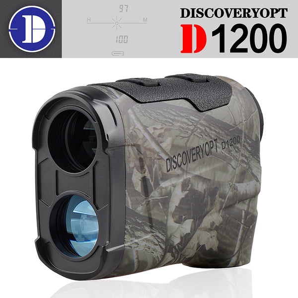 NEW DISCOVERY D1200 Camouflage Range Finder Distance Magnification 6X with Laser.