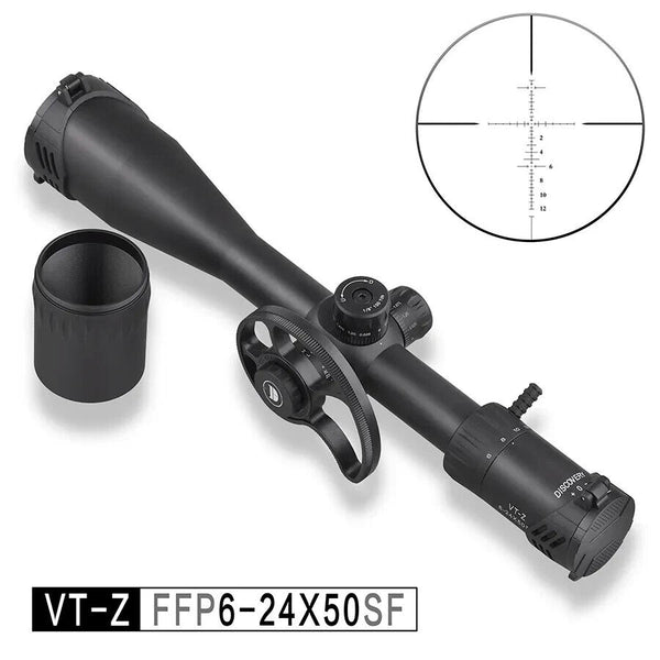 DISCOVERY VT-Z 6-24X50 SF FFP Hunting,Air gun Riflescope Mil Line Reticule.
