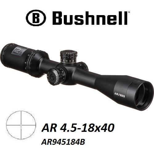 Bushnell 4.5-18x40 AR Optics Riflescope (Drop Zone-308/7.62 BDC RETICLE).