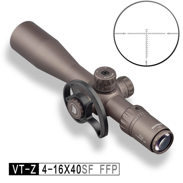 DISCOVERY VT-Z 6-24X40 SF FFP Hunting,Air gun Riflescope LR Reticule, 30mm tube.