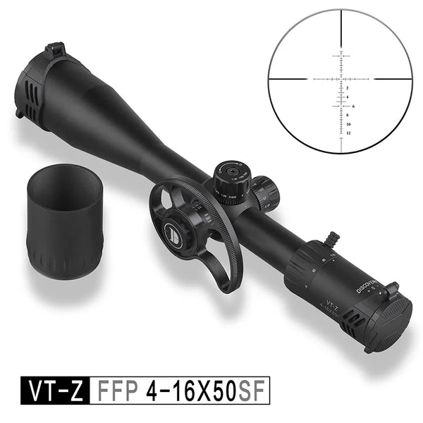 DISCOVERY VT-Z 4-16X50 SF FFP Hunting,Air gun Riflescope Mil Line Reticule.