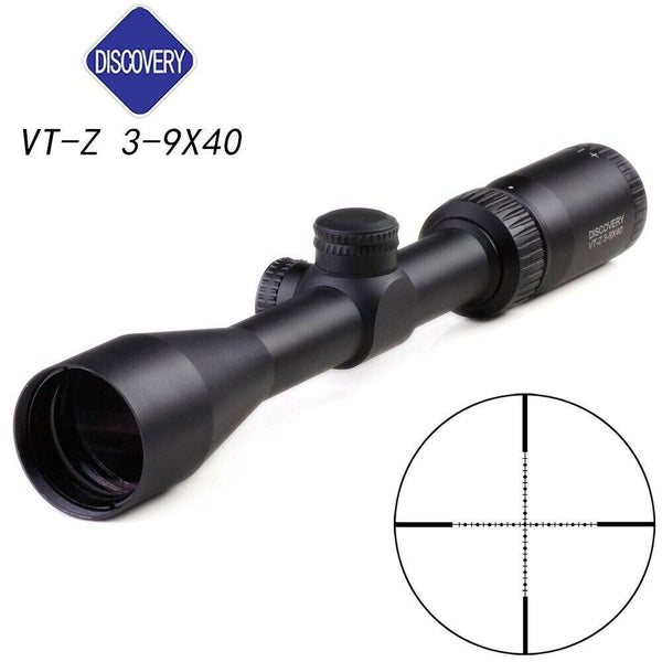 DISCOVERY VT-Z 3-9x40 Mil Dot Shock Proof Hunting Riflescope, Air Gun, Sport.