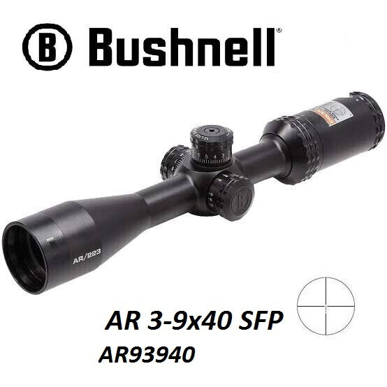 Bushnell 3-9x40 AR Optics Riflescope (Drop Zone-223 BDC)