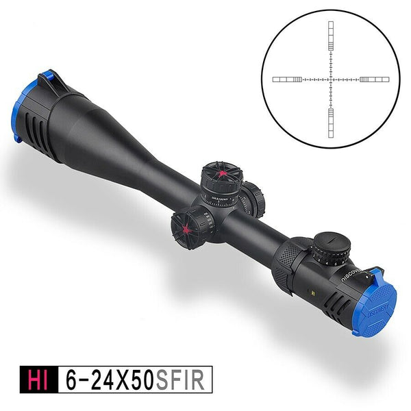 DISCOVERY HI 6-24X50 SFIR Riflescope HMD SFP Mill illuminated Reticule.