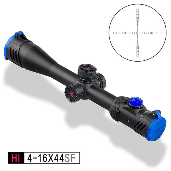 DISCOVERY HI 4-16X44SF SFP Zero Lock Side Parallax Hunting Riflescope for Air Rifle