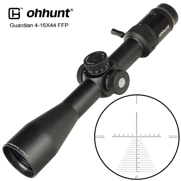 Ohhunt Guardian 4-16x44 FFP Tactical Sight 30mm Tube Premium Quality Riflescope.