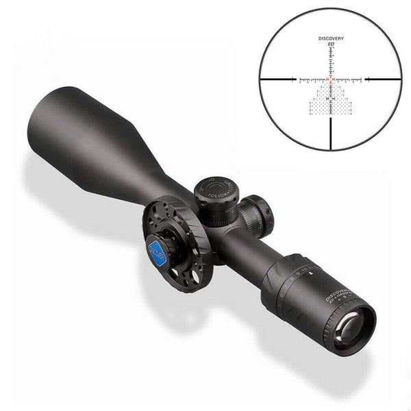 DISCOVERY ED 3-15x50 SFIR FFP Hunting First Focal Plane rifle scope.