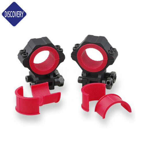 DISCOVERY High Profile 25.4mm 30mm 34mm Rifle Scope Mount Ring fit Dovetail.